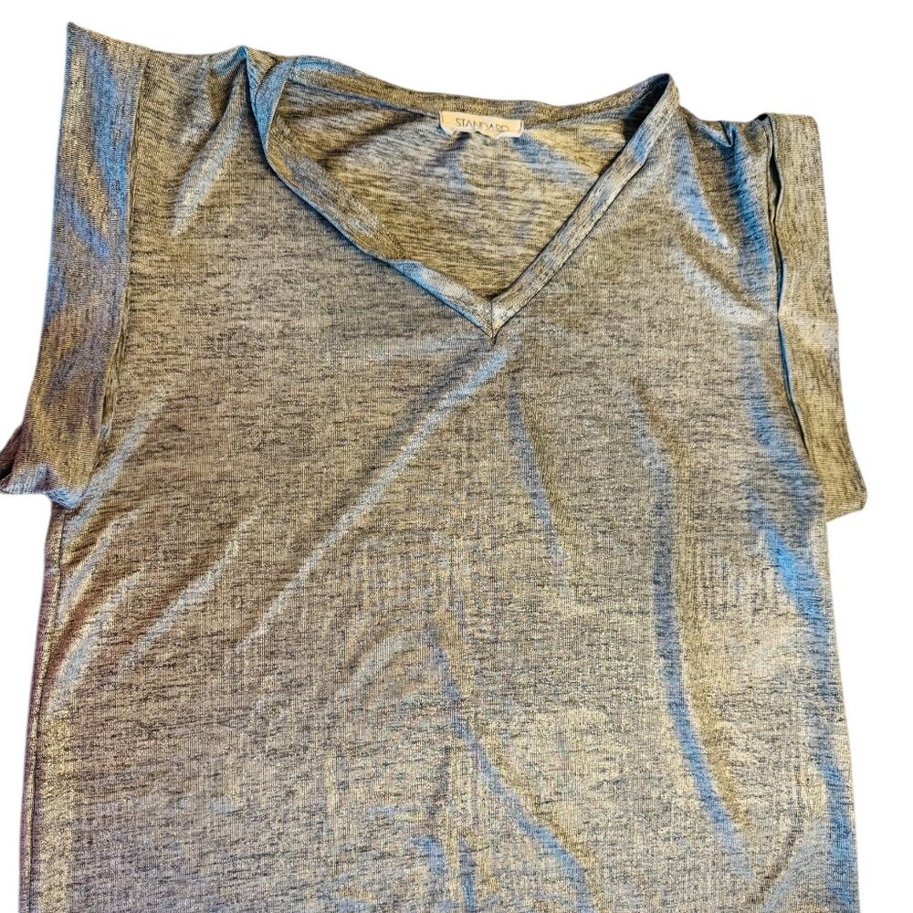 Silver Standard  people's project L.A. cuffed dress shirt Size L